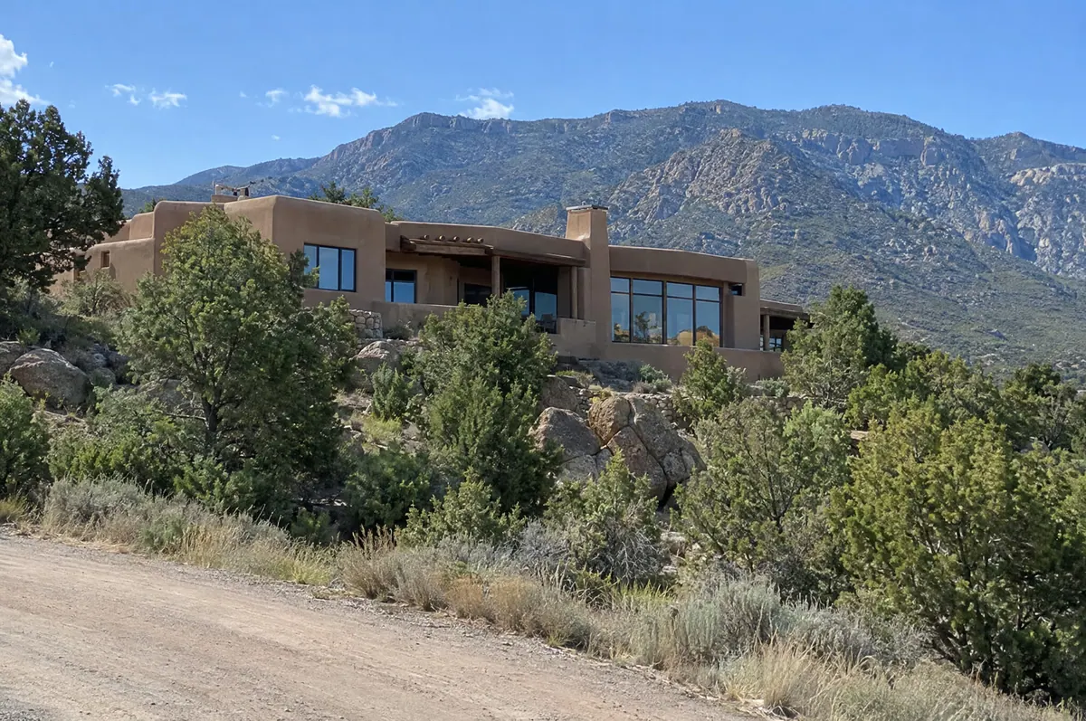 Homes in Placitas, New Mexico